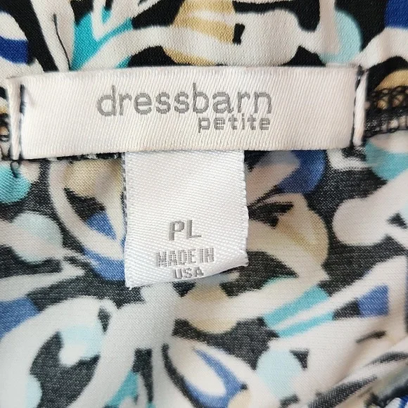 Dress Barn Blue and white floral skirt - Picture 8 of 9